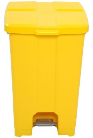 JJ.P60 - LIXEIRA QUADRADA COM PEDAL DE 60L