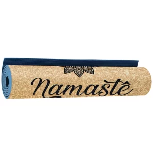 Tapete Para Yoga Temas Namastê com Alça 60cm x 166cm  JJ.2414YK03MDC