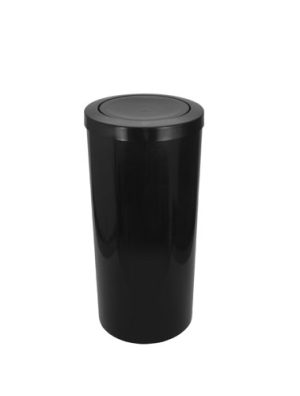 JJ.CB49 - LIXEIRA PLÁSTICA 50L COM TAMPA MEIA ESFERA