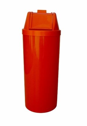 JJ.EB27 - LIXEIRA PLÁSTICA 50L COM TAMPA VAI-VEM