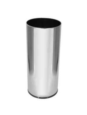 JJ.U1 – PORTA GUARDA-CHUVA EM AÇO INOX COM BANDEJA INTERNA REMOVÍVEL PLÁSTICA 50L