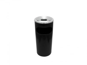 JJ.C6 – CINZEIRO LIXEIRA PLÁSTICO COM ARO EM ALUMINIO 22L