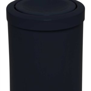 JJ.CB35 - LIXEIRA PLÁSTICA 12L COM TAMPA MEIA ESFERA