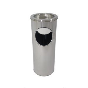 Lixeira Cinzeiro em Aço Inox 24X70 30 Litros JJ.L2470-CZ - Image 2