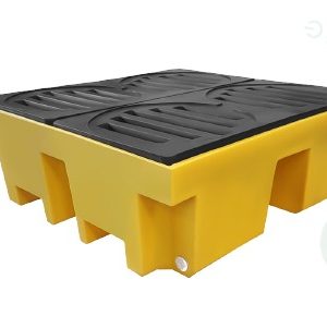 PALLETS DE CONTENÇÃO PARA 4 TAMBORES 420 LITROS