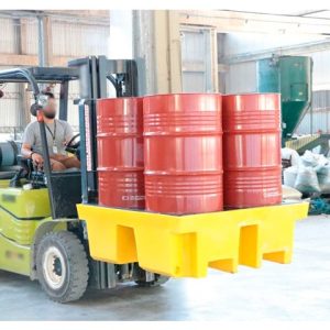 PALLETS DE CONTENÇÃO PARA 4 TAMBORES 420 LITROS - Image 2