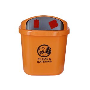 SUPORTE PARA DESCARTE DE PILHAS E BATERIAS DE 40L - JJ.ST3BP
