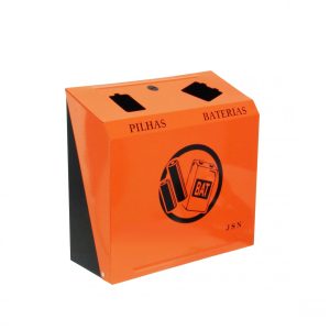 SUPORTE PARA DESCARTE DE PILHAS E BATERIAS - JJ.M5