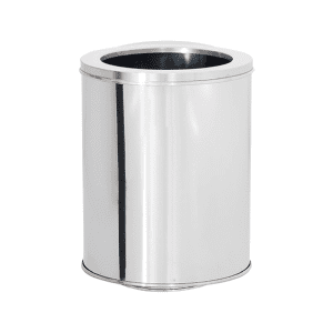 Lixeira de Aço inox 30x40cm 30 litros c/Aro - JJ.L3040-A