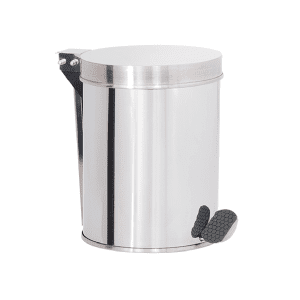 Lixeira com Tampa e Pedal de Aço inox 24x25cm 12 litros - JJ.P2425 - Image 2