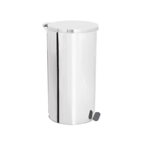 Lixeira com Tampa e Pedal de Aço inox 40x80cm 100 litros - JJ.P4080 - Image 2