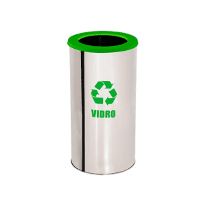 LIXEIRA DE AÇO INOX 24X25cm 13 LITROS C/ARO - L2425-AC - Image 8