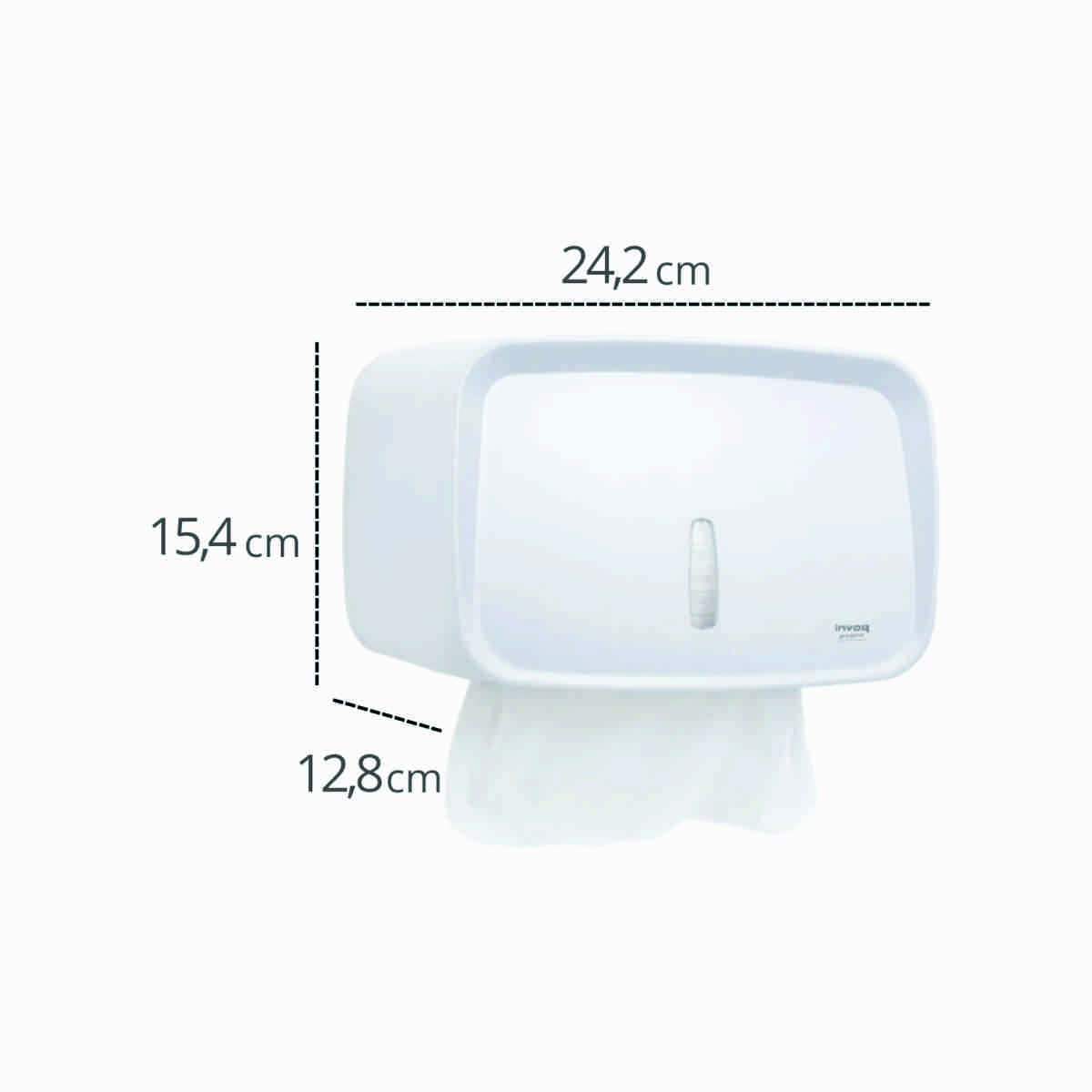 DISPENSER PARA PAPEL TOALHA INTERFOLHADO INVOQ - Imagem 3