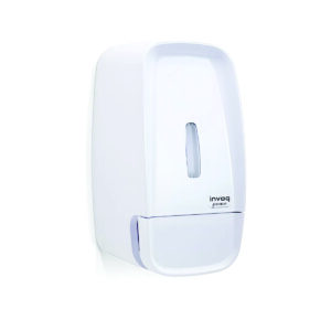 SABONETEIRA INVOQ COMPACTA COM RESERVATÓRIO 600ml BRANCA