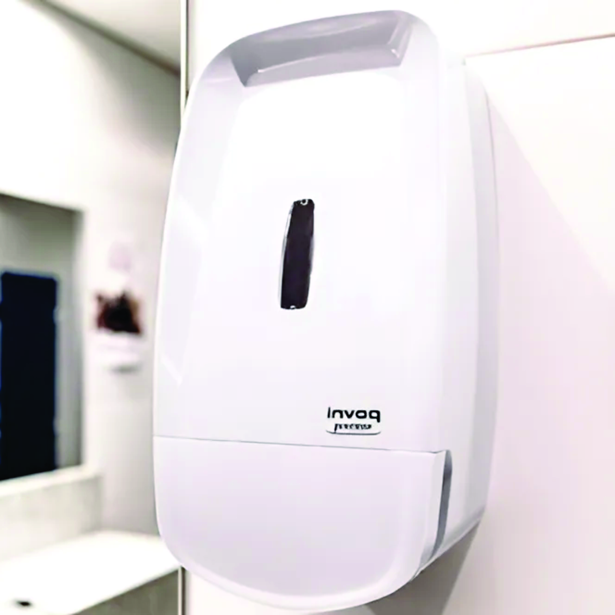 SABONETEIRA INVOQ COMPACTA COM RESERVATÓRIO 600ml BRANCA - Imagem 3