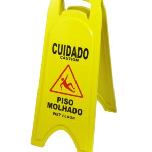 PLACA SINALIZADORA PISO MOLHADO