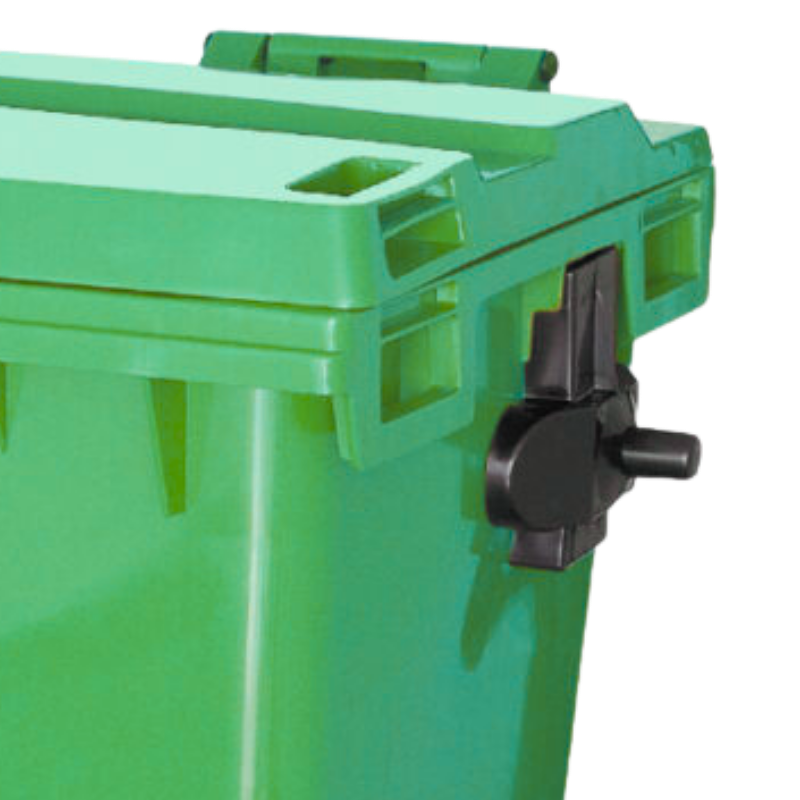 Container Plástico 660L Munhão e Alças